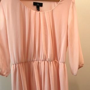 Women’s silky flowy dress
